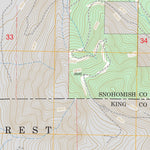 US Forest Service - Topo Gold Bar, WA FSTopo Legacy digital map