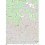 US Forest Service - Topo Gold Creek Peak, MT FSTopo Legacy digital map