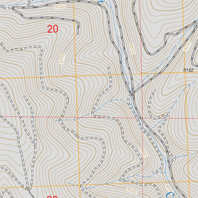 US Forest Service - Topo Gold Creek Peak, MT FSTopo Legacy digital map