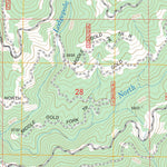 US Forest Service - Topo Gold Fork Rock, ID FSTopo Legacy digital map