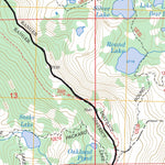 US Forest Service - Topo Gold Lake, CA FSTopo Legacy digital map