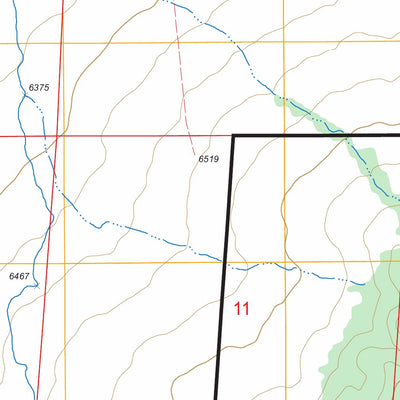 US Forest Service - Topo Gold Park, NV FSTopo Legacy digital map