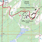 US Forest Service - Topo Golden City, AR FSTopo Legacy digital map