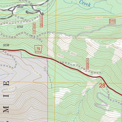 US Forest Service - Topo Golden Lakes, WA FSTopo Legacy digital map