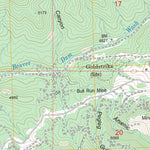 US Forest Service - Topo Goldstrike, UT FSTopo Legacy digital map