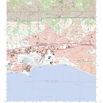 US Forest Service - Topo Goleta, CA FSTopo Legacy digital map