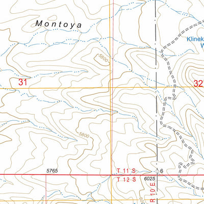 US Forest Service - Topo Golondrina Draw, NM FSTopo Legacy digital map