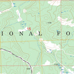 US Forest Service - Topo Goodar, MI FSTopo Legacy digital map