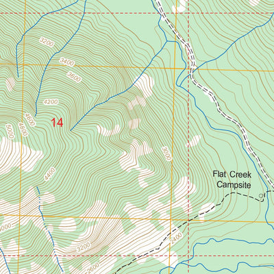 US Forest Service - Topo Goode Mountain, WA FSTopo Legacy digital map