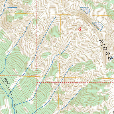 US Forest Service - Topo Goode Mountain, WA FSTopo Legacy digital map