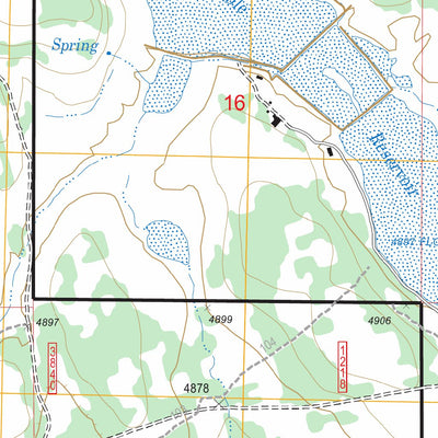 US Forest Service - Topo Goodlow Mountain, OR FSTopo Legacy digital map