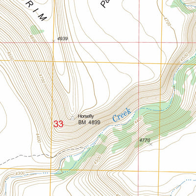 US Forest Service - Topo Goodlow Mountain, OR FSTopo Legacy digital map