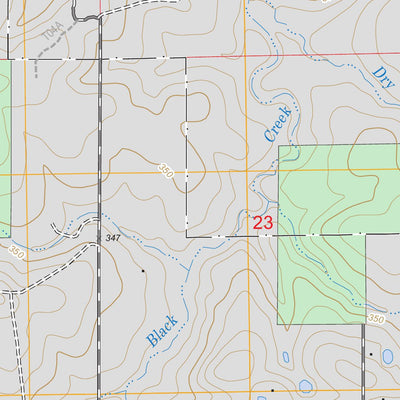 US Forest Service - Topo Goodwater, OK FSTopo Legacy digital map