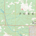 US Forest Service - Topo Goose Gap, CA FSTopo Legacy digital map