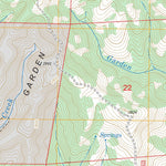 US Forest Service - Topo Goose Gap, CA FSTopo Legacy digital map