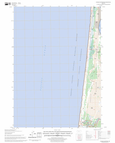 US Forest Service - Topo Goose Pasture, OR FSTopo Legacy digital map