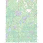 US Forest Service - Topo Gooseneck Lake, MI FSTopo Legacy digital map