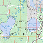 US Forest Service - Topo Gooseneck Lake, MI FSTopo Legacy digital map