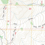 US Forest Service - Topo Gordon Creek, NV FSTopo Legacy digital map