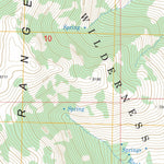 US Forest Service - Topo Gordon Creek, NV FSTopo Legacy digital map