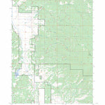 US Forest Service - Topo Gordon Lake, OR FSTopo Legacy digital map