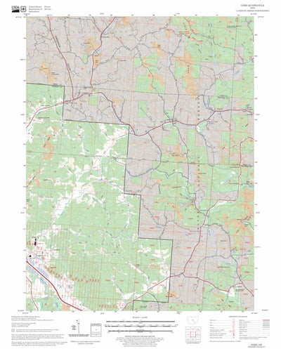 US Forest Service - Topo Gore, OH FSTopo Legacy digital map