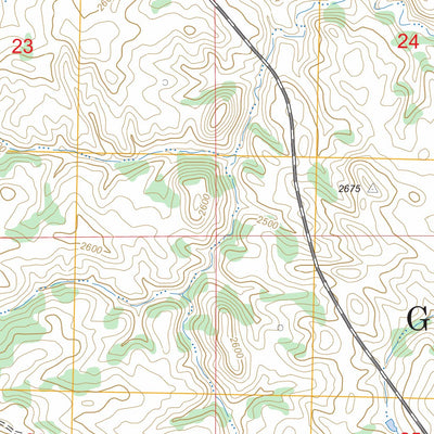 US Forest Service - Topo Gorham NW, ND FSTopo Legacy digital map