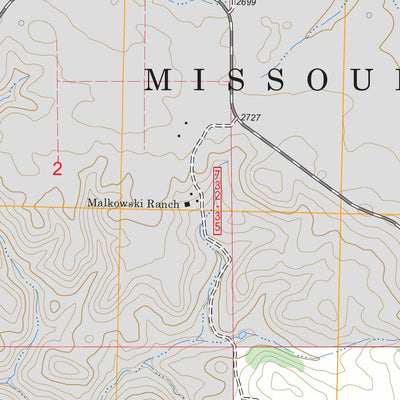 US Forest Service - Topo Gorham SE, ND FSTopo Legacy digital map