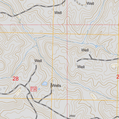 US Forest Service - Topo Gorham SE, ND FSTopo Legacy digital map