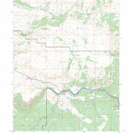US Forest Service - Topo Goslin Mountain, UT - WY FSTopo Legacy digital map