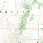 US Forest Service - Topo Goslin Mountain, UT - WY FSTopo Legacy digital map