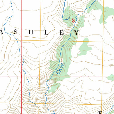 US Forest Service - Topo Goslin Mountain, UT - WY FSTopo Legacy digital map