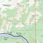 US Forest Service - Topo Goslin Mountain, UT - WY FSTopo Legacy digital map
