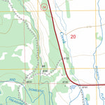 US Forest Service - Topo Gould, CO FSTopo Legacy digital map