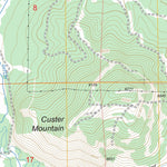 US Forest Service - Topo Gould, CO FSTopo Legacy digital map