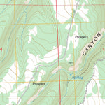 US Forest Service - Topo Government Springs, CO FSTopo Legacy digital map
