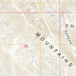 US Forest Service - Topo Gowdy Ranch, NM FSTopo Legacy digital map