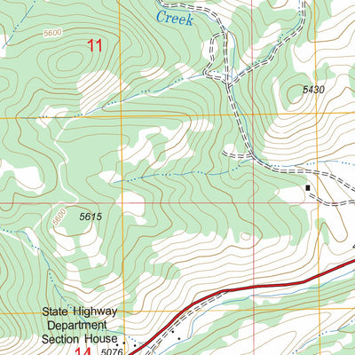 US Forest Service - Topo Grace, MT FSTopo Legacy digital map