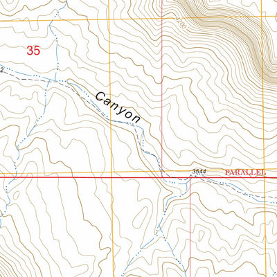 US Forest Service - Topo Grama Spring, AZ FSTopo Legacy digital map