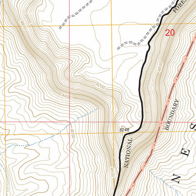US Forest Service - Topo Grama Spring, AZ FSTopo Legacy digital map