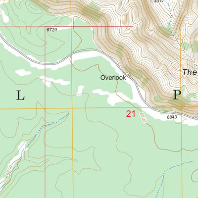 US Forest Service - Topo Grand Canyon, AZ FSTopo Legacy digital map