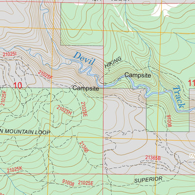 US Forest Service - Topo Grand Marais, MN FSTopo Legacy digital map