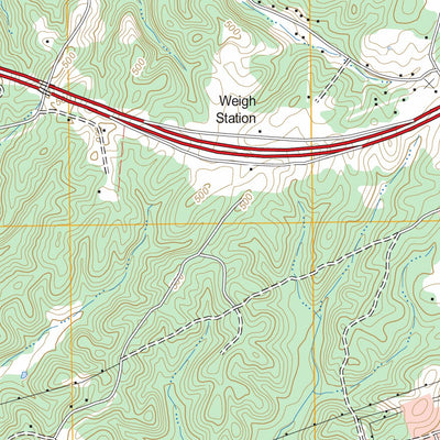 US Forest Service - Topo Grand Rivers, KY FSTopo Legacy digital map