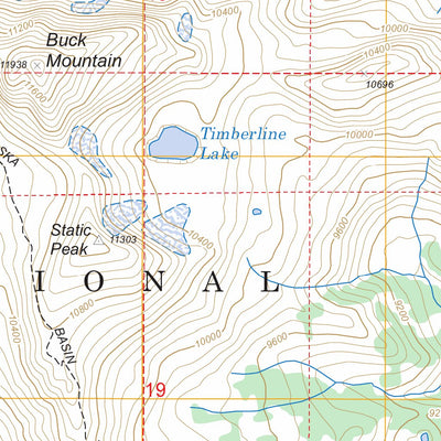 US Forest Service - Topo Grand Teton, WY FSTopo Legacy digital map