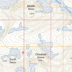 US Forest Service - Topo Grand Teton, WY FSTopo Legacy digital map