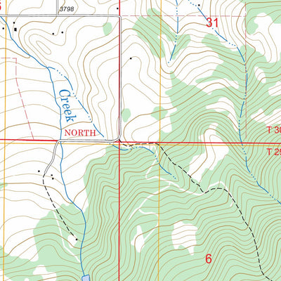 US Forest Service - Topo Grangeville West, ID FSTopo Legacy digital map