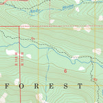 US Forest Service - Topo Granite Basin, WY FSTopo Legacy digital map