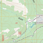 US Forest Service - Topo Granite Butte, MT FSTopo Legacy digital map