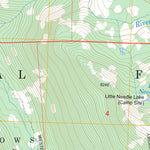 US Forest Service - Topo Granite Chief, CA FSTopo Legacy digital map