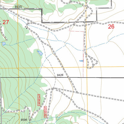 US Forest Service - Topo Granite, CO FSTopo Legacy digital map